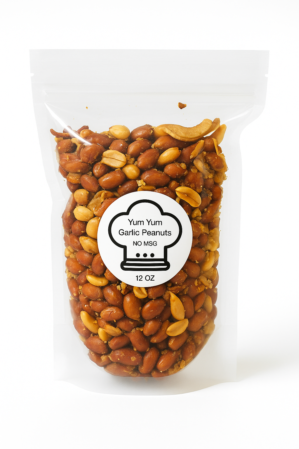 Yum Yum Garlic Peanuts